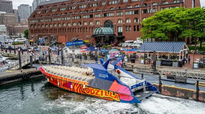 Boston Harbor Codzilla High-Speed Thrill Boat Ride